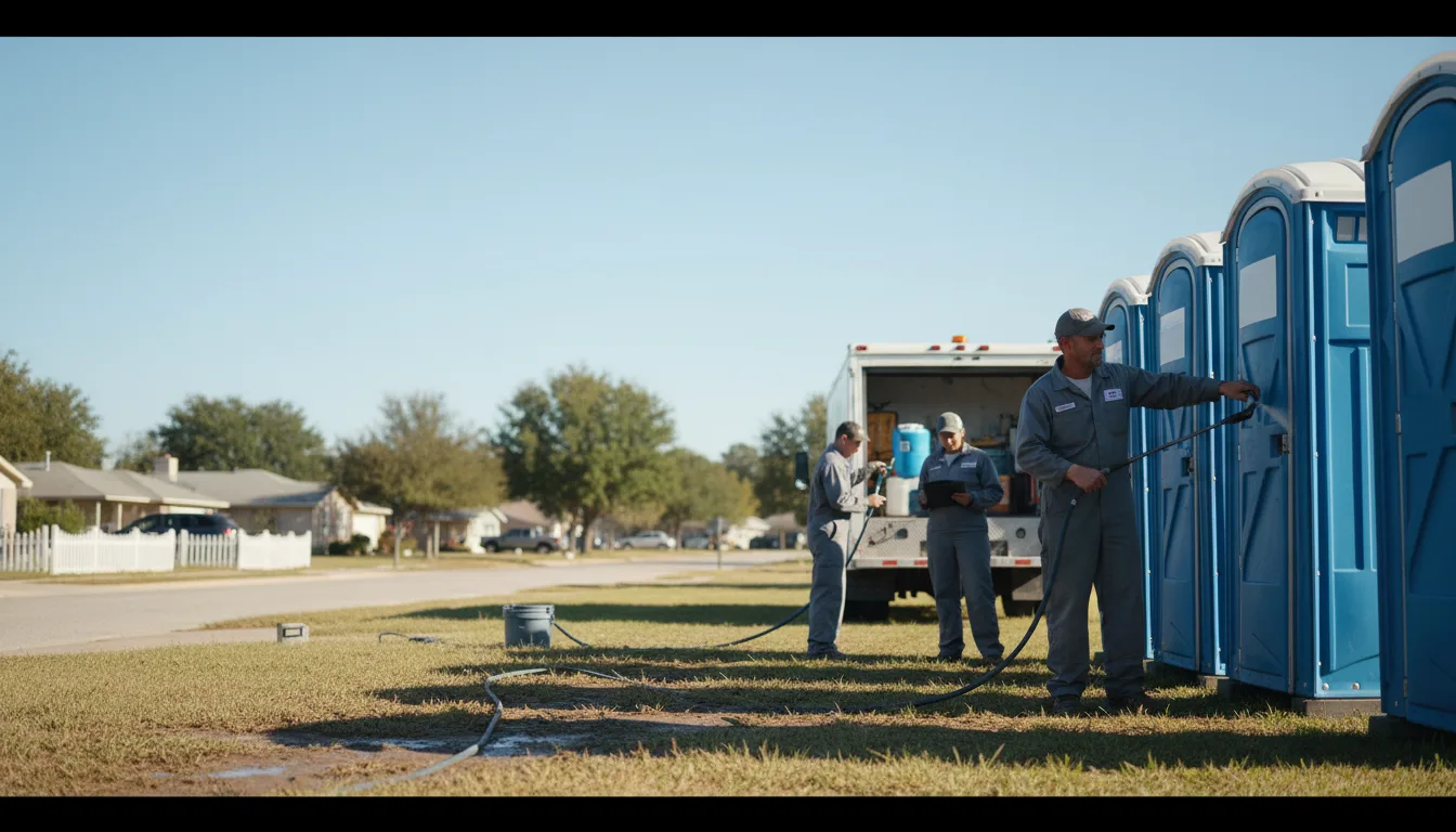 Long-Term Portable Toilet Rental in Rodney, MI near me